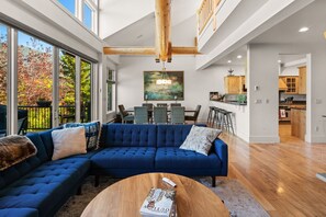 TV, fireplace, video games, offices