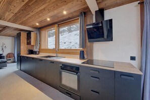 Fridge, microwave, oven, dishwasher - Gervonne 2 - Morzine - 7 persons - Sauna - 4 bedrooms (Morzine)