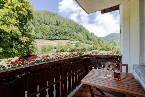 Holiday Apartment 'Bergfranzenhof' with Shared Terrace, Balcony and Wi-Fi