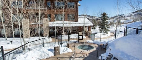 Leilighet, 2 soverom | Utendørs boblebad