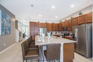 House, Multiple Bedrooms | Private kitchen