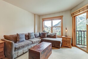 Leilighet, 1 soverom | Oppholdsområde