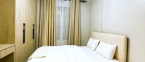 1 غرفة نوم ومكواة/لوح كي وخدمة الإنترنت