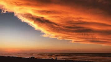 Aan het strand