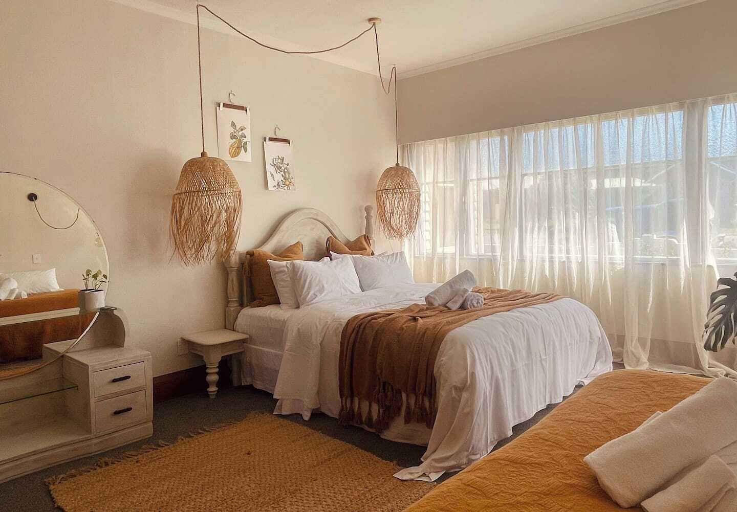 3 slaapkamers, een bureau, een strijkplank/strijkijzer, gratis wifi