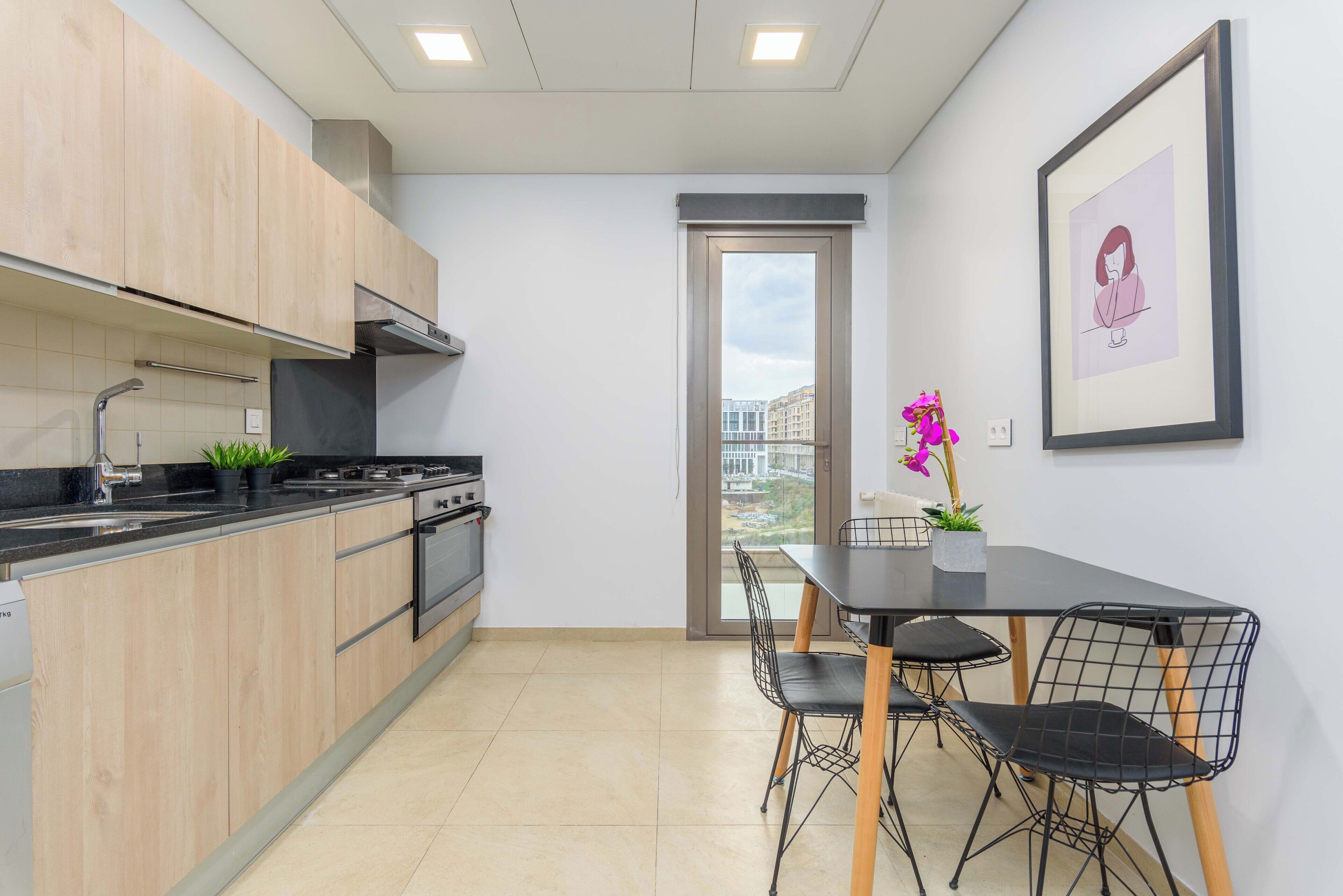 Διαμέρισμα, 3 Υπνοδωμάτια, Κουζίνα, Θέα στην Πόλη | Ιδιωτική κουζίνα | Ψυγείο κανονικού μεγέθους, φούρνος μικροκυμάτων, φούρνος