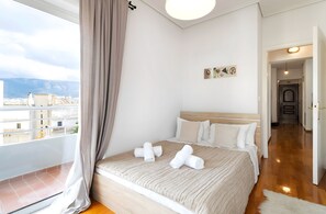 2 chambres, fer et planche à repasser, Wi-Fi gratuit, draps fournis