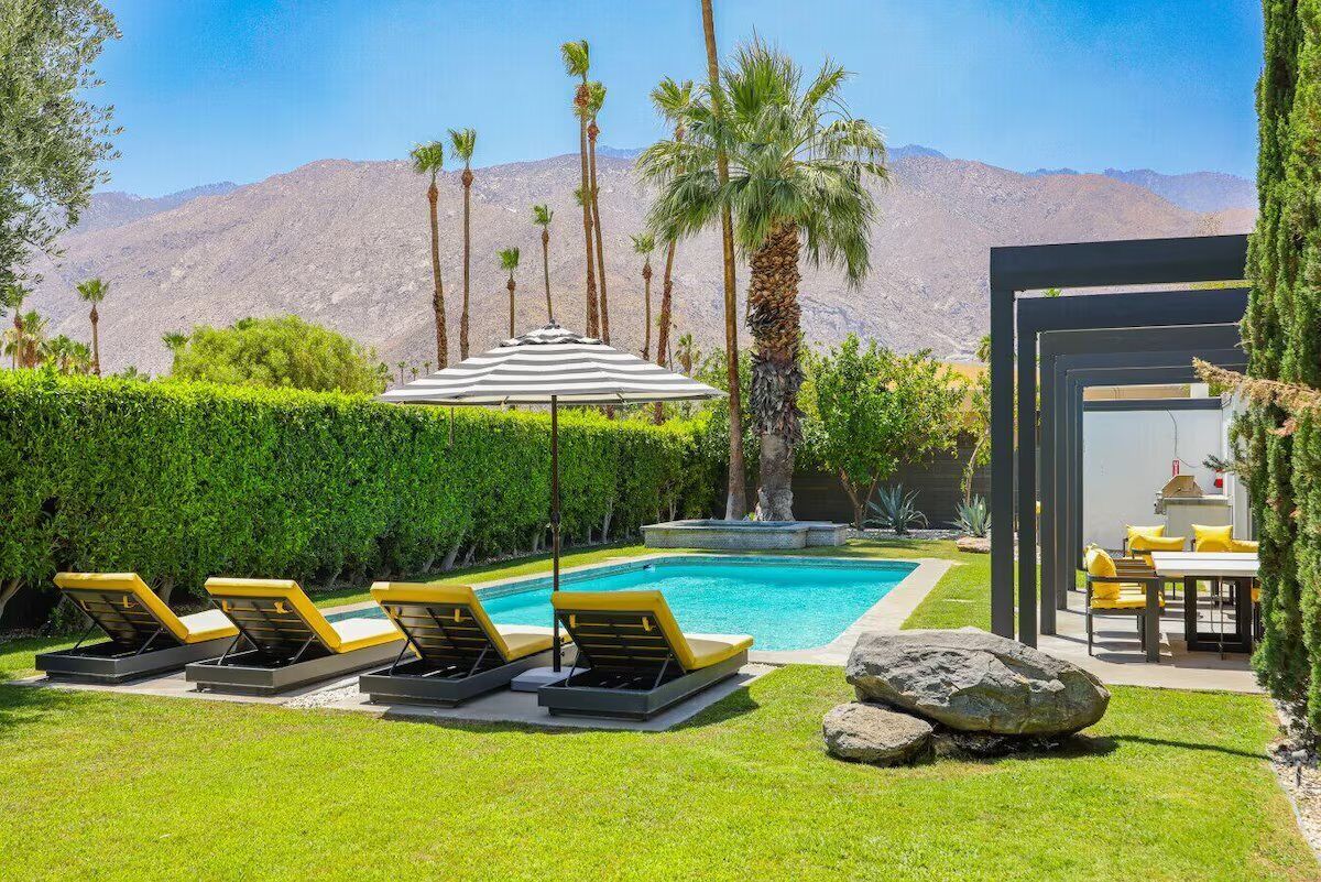 Et oppvarmet basseng