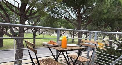 Le Balcon du ponant- T3 avec terrasse/vue sur parc