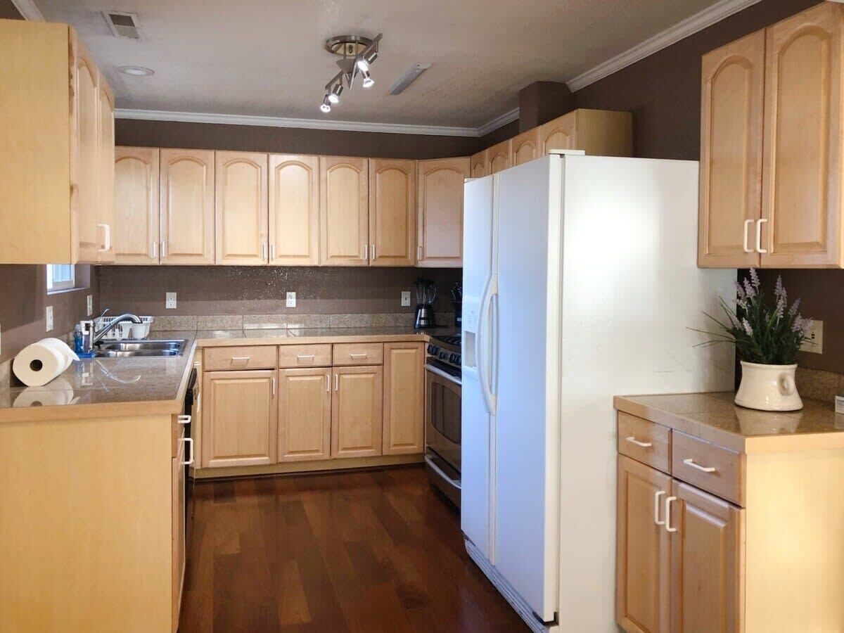 Casa (2 Bedrooms) | Cocina privada | Microondas, horno, cafetera y tetera y licuadora 