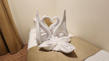 Ilmainen Wi-Fi, vuodevaatteet