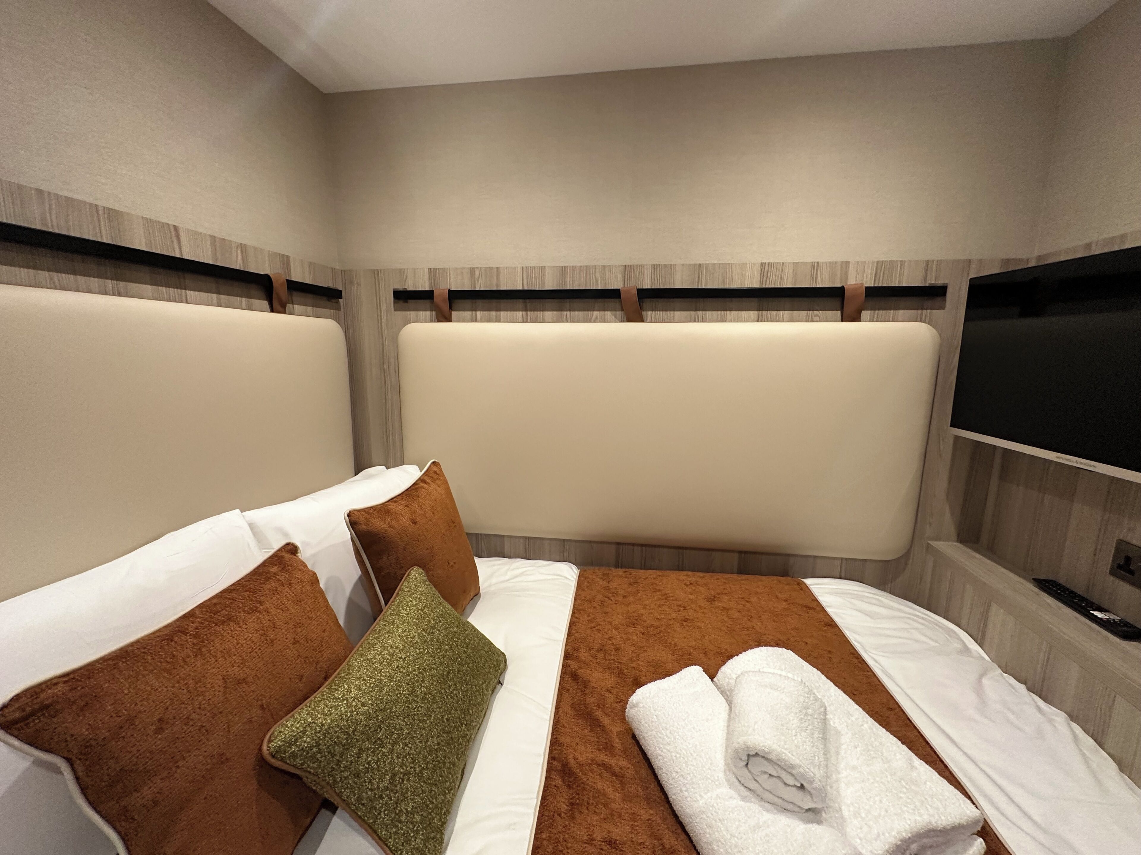 Free minibar items, in-room safe, laptop workspace, blackout curtains