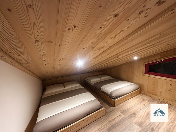 3 slaapkamers, een kluis op de kamer, een strijkplank/strijkijzer