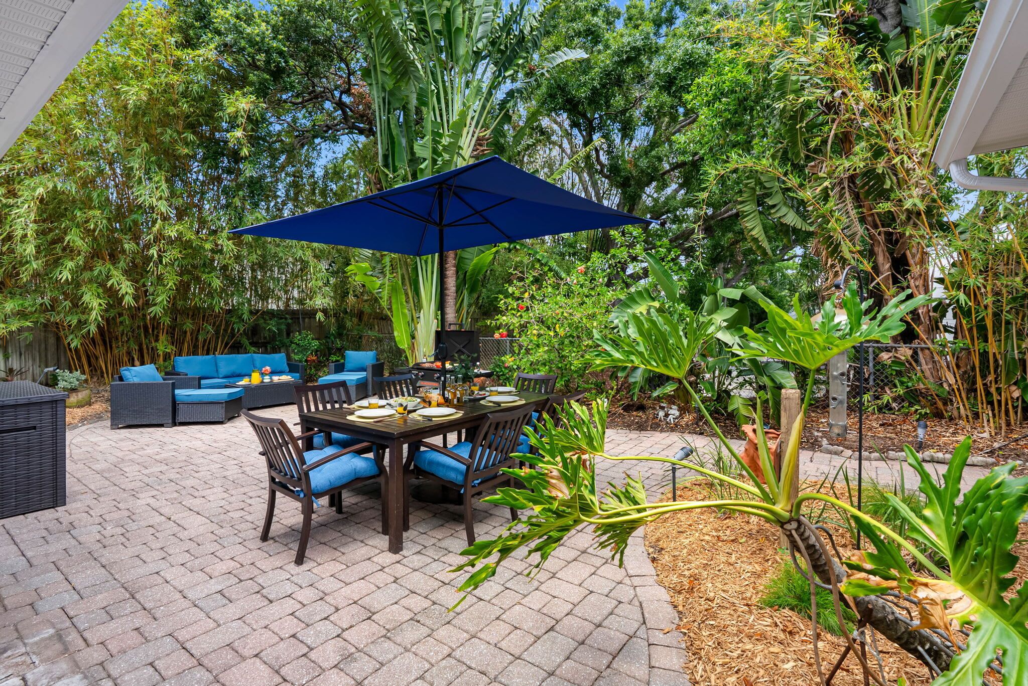 Udendørs spisemuligheder