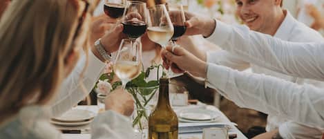 Aamiainen, lounas ja illallinen; italialainen keittiö