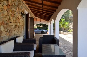 Terrace/patio - Encantadora Finca con Piscina (Selva)