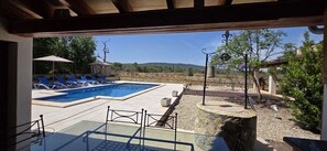 Outdoor pool - Finca Rústica con Piscina y Barbacoa (Consell)