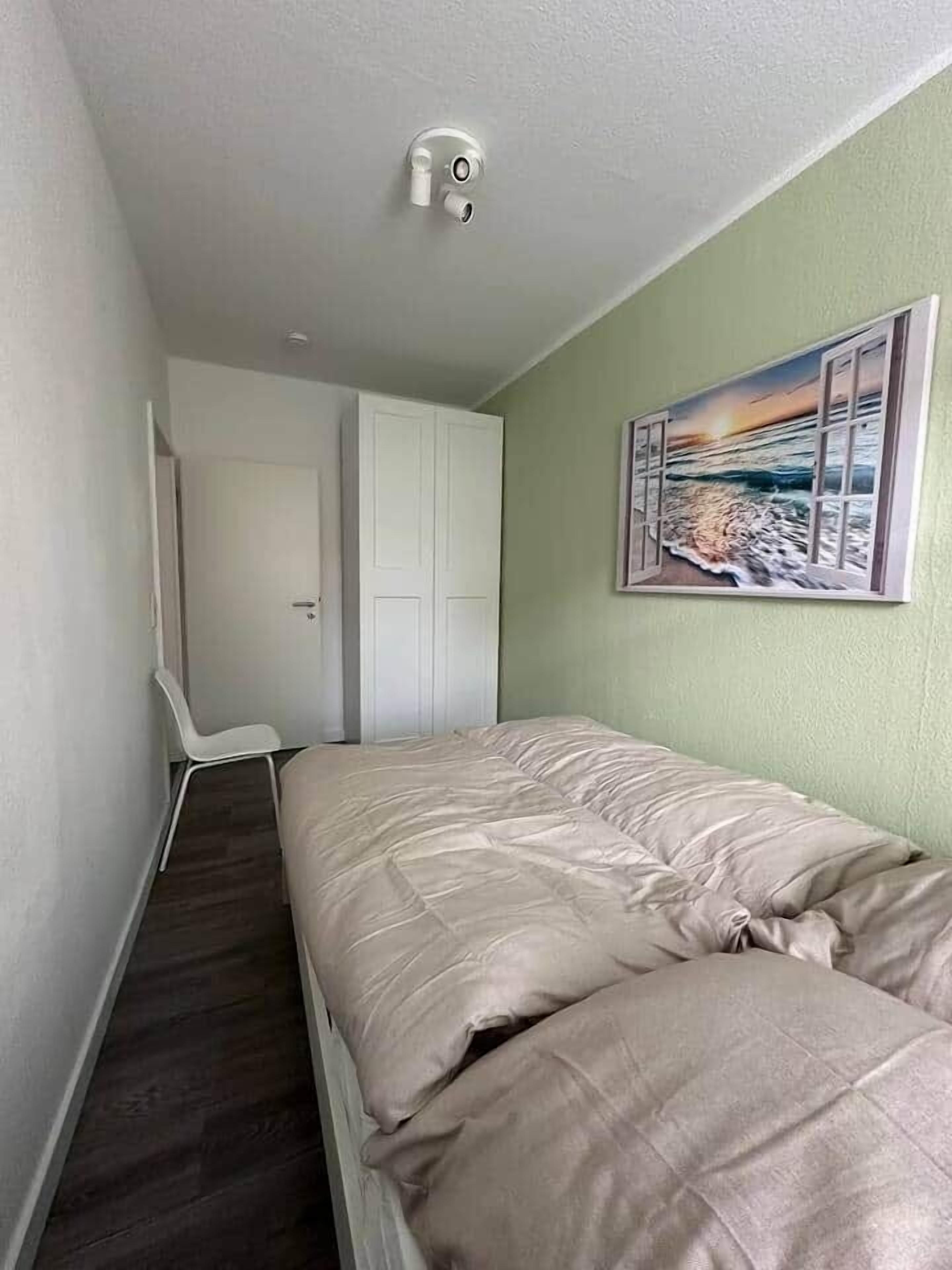 1 Schlafzimmer, Reisekinderbett, kostenloses WLAN, Bettwäsche