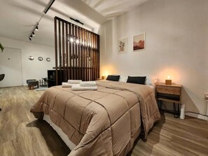 1 Schlafzimmer, Bügeleisen/Bügelbrett, Internetzugang, Bettwäsche