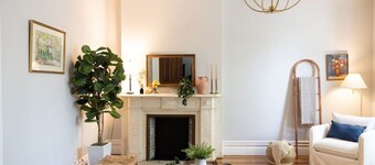 Charming Apt. with Marble Mantel