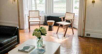 Modern North Troy Apt with Beautiful Wooden Mantel