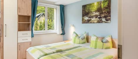 2 Schlafzimmer, WLAN, Bettwäsche