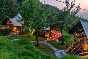 Comfort Tent, Balcony, Resort View