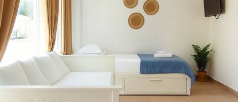 1 間睡房、熨斗/熨衫板、上網、床單