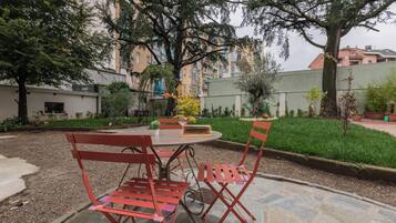 Apartamento, 2 habitaciones, patio | Terraza o patio