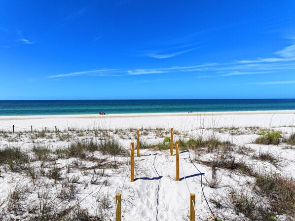 Beach nearby