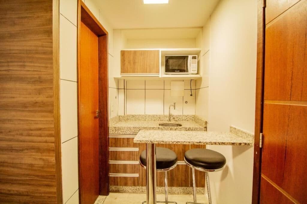 Standard Single Room, City View | Private kitchen