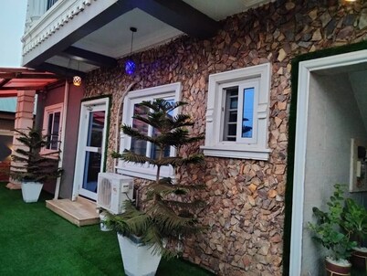 Charming 1-bedroom lodge in superb Accra with AC