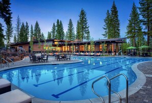 Pool - Discover Heavenly Views, a new Mountain Modern Estate at Schaffer’s Mill (Truckee)