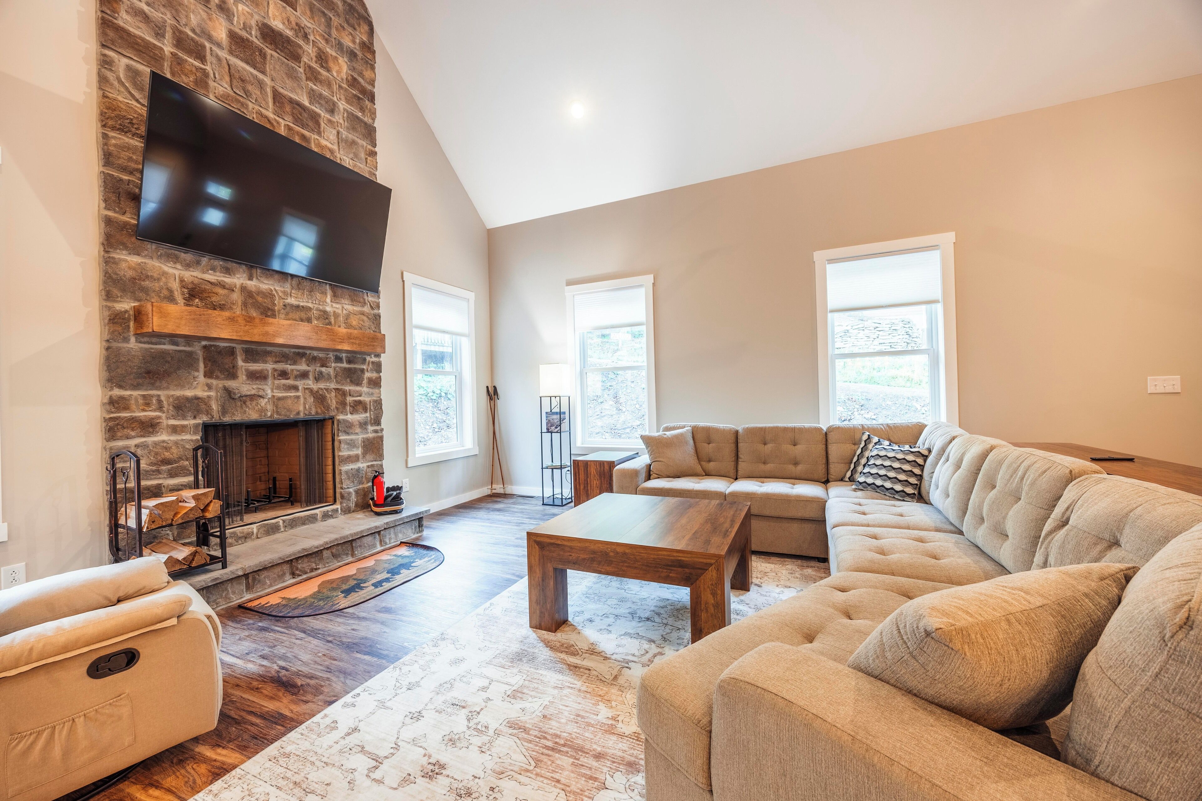 智能电视、壁炉