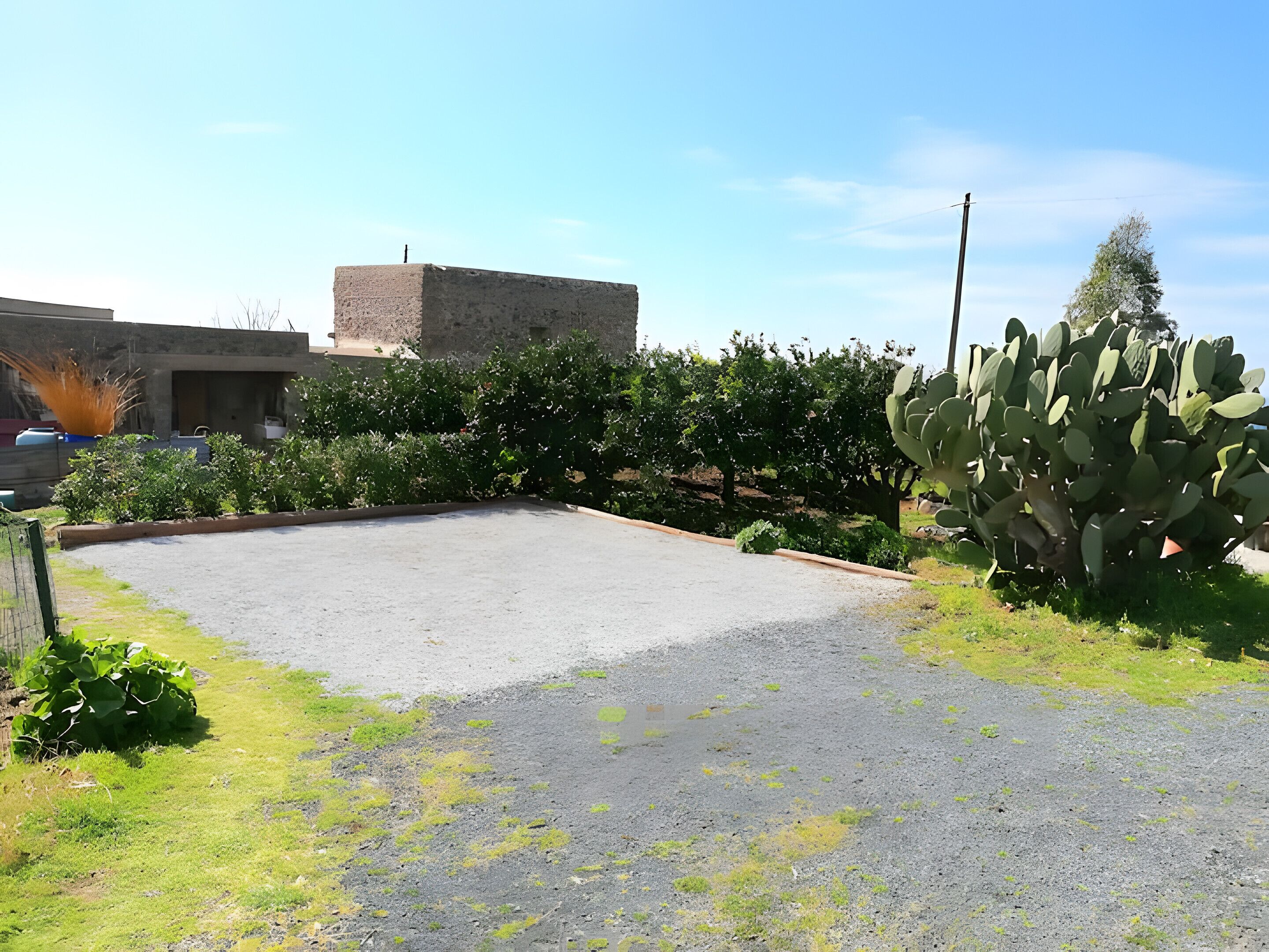 Enceinte de l’hébergement