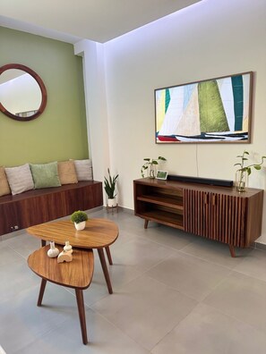 Smart-tv en een stereo