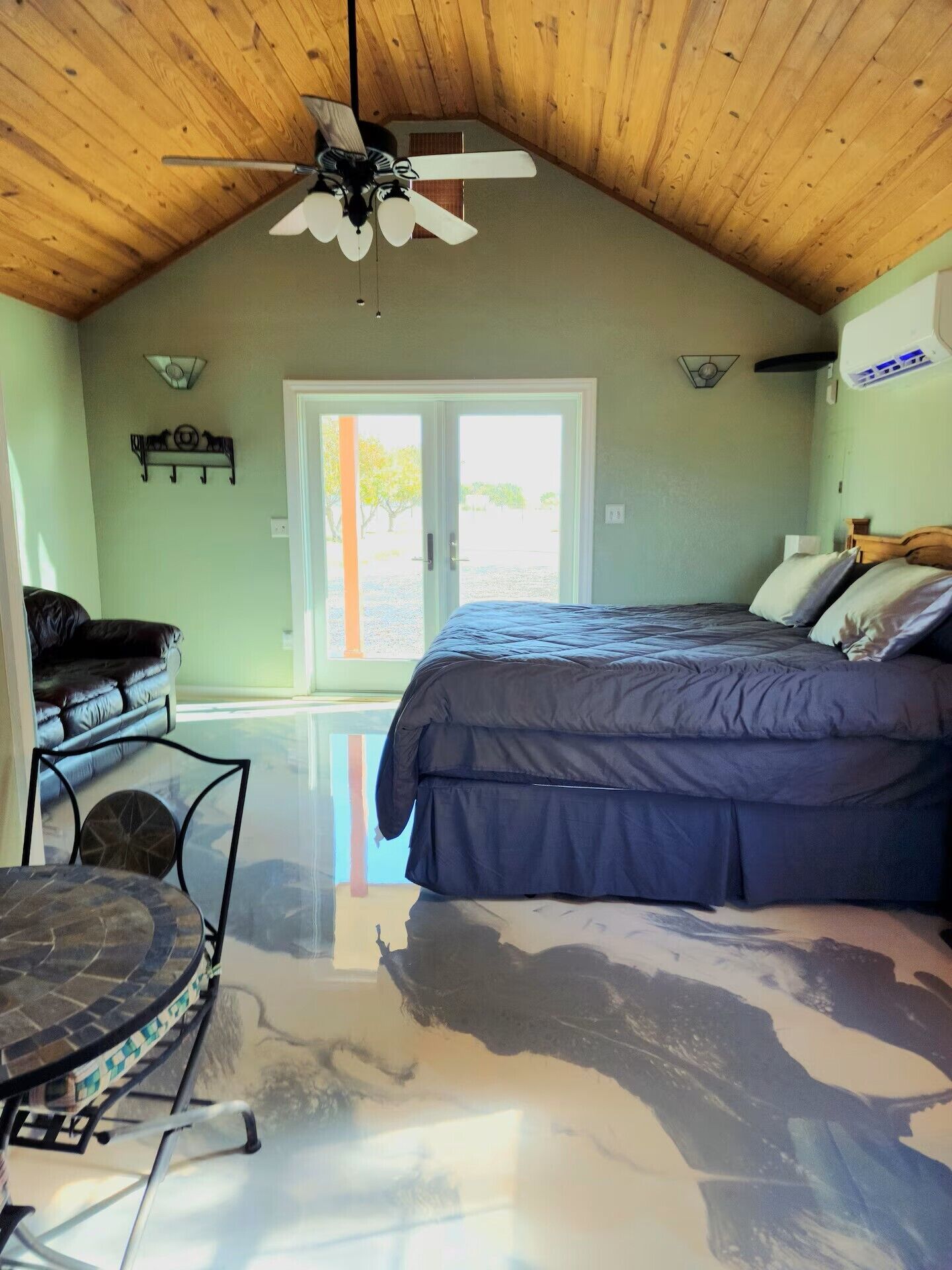 1 غرفة نوم وواي فاي وملاءات أسرّة