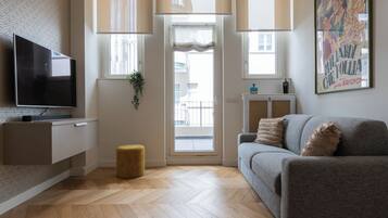 Appartement, 1 chambre | Coin séjour