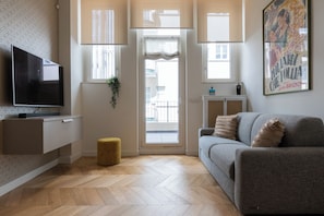 Appartement, 1 chambre | Coin séjour