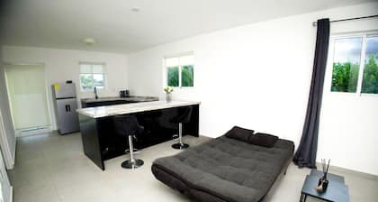 Casa Dein, a modern and sleek home ideal for vacation in Curacao.