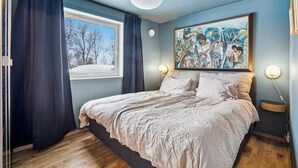 2 habitaciones, tabla de planchar con plancha y wifi gratis 
