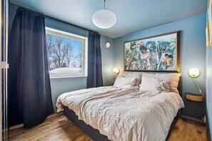 2 Schlafzimmer, Bügeleisen/Bügelbrett, kostenloses WLAN, Bettwäsche