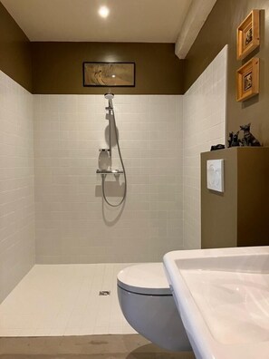 Double Room | Bathroom | Towels, soap, shampoo, toilet paper - Les Fromentaux (Poisson)