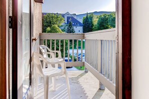 Condo, 1 Queen Bed with Sofa bed, Mountain View | Balcony view