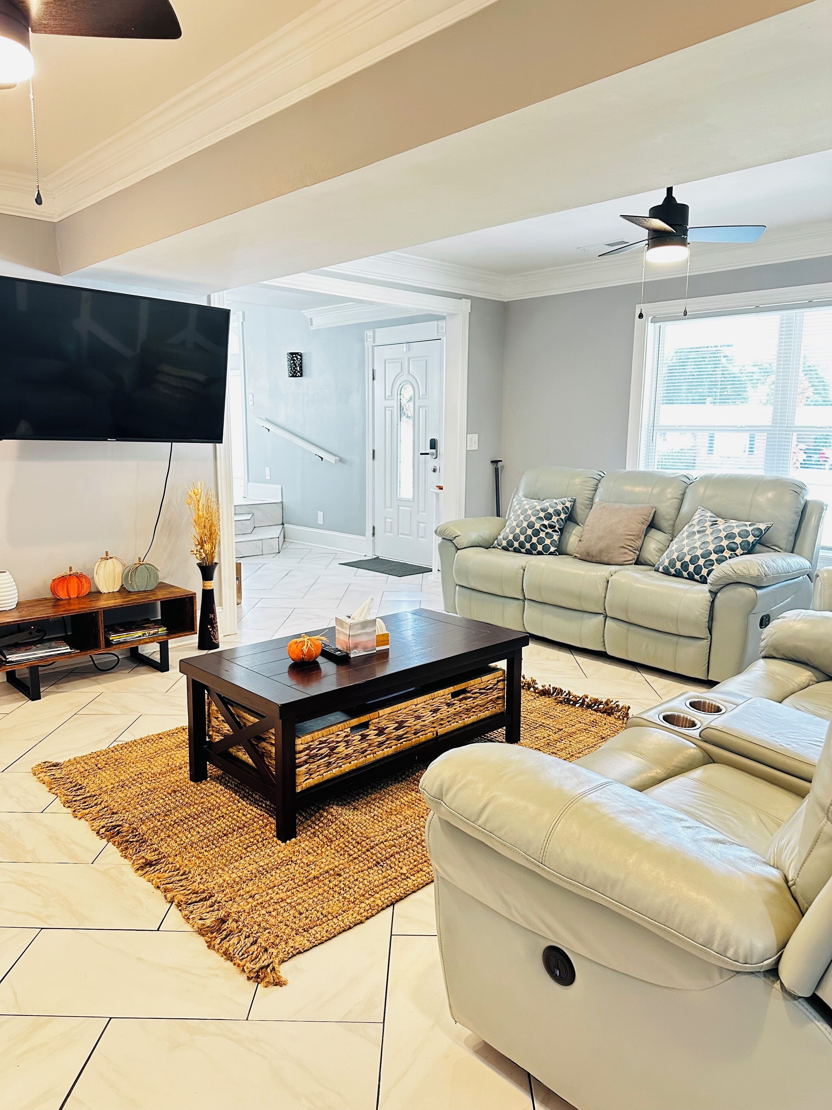 Smart TV, books, music library