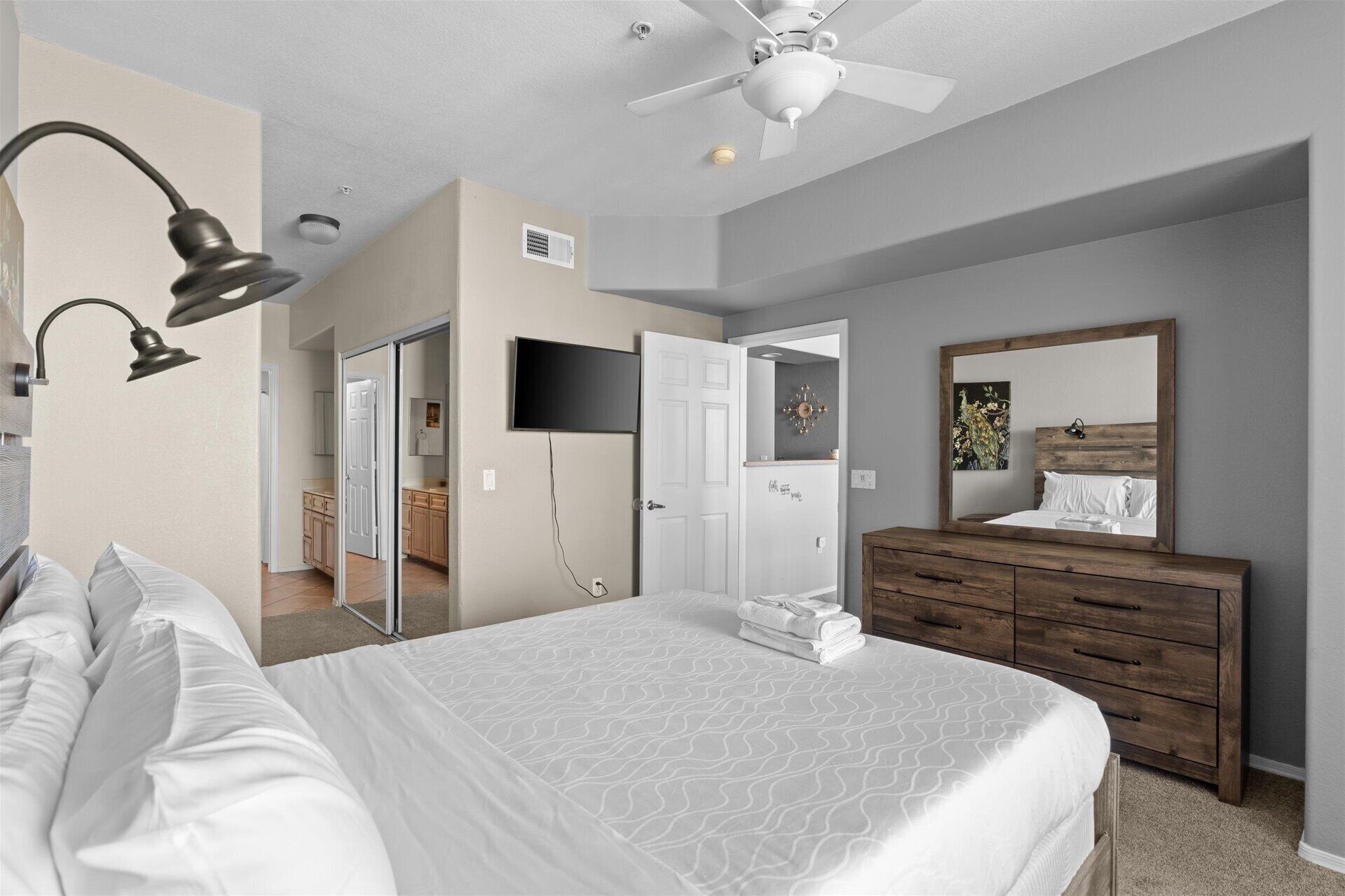 2 多间卧室、熨斗/熨衣板、旅行婴儿床、免费 WiFi