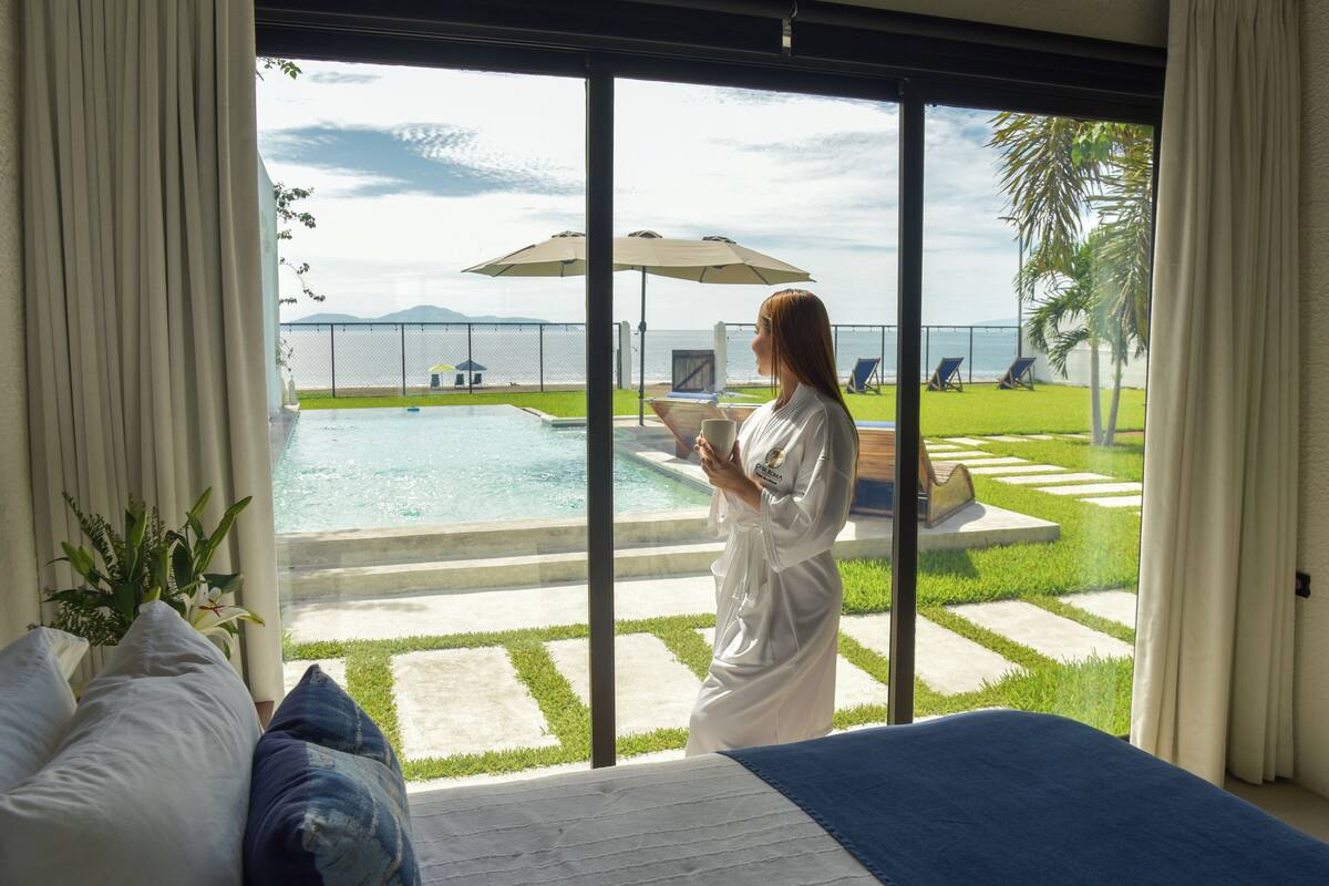 Luxe suite | Uitzicht op strand/zee