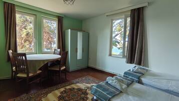 3 slaapkamers, een strijkplank/strijkijzer, wifi, beddengoed