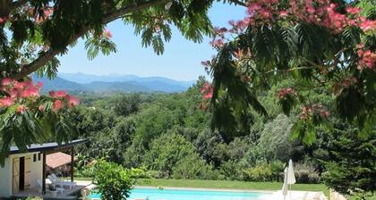 Gîte de Figarol - Vue sur les Pyrénées