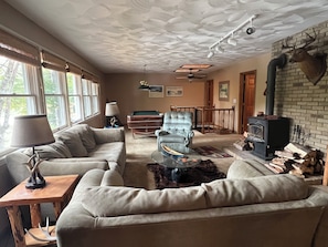 تلفزيون، مدفأة